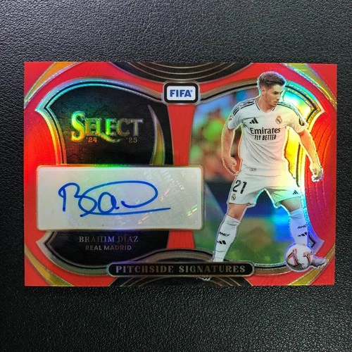 Brahim Diaz 2024 Panini Select FIFA Red