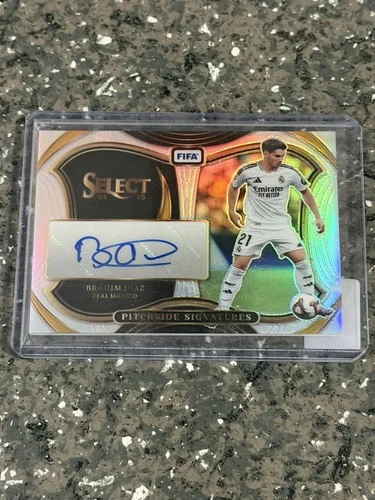 Brahim Diaz 2024 Panini Select FIFA Silver
