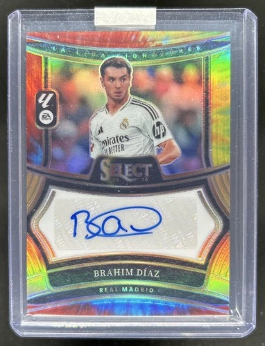 Brahim Diaz 2024 Panini Select Tie-Dye Prizm /25