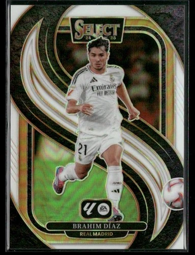 Brahim Diaz 2024 Panini Select White 20/20