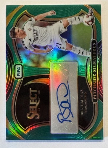 Brahim Diaz 2024 Panini Seleziona FIFA Green Prizm /5