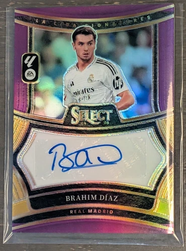 Brahim Diaz 2024 Panini Seleziona La Liga Viola Prizm /49