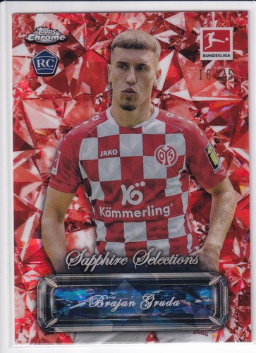 Brajan Gruda 2023 Topps Chrome Orange /25