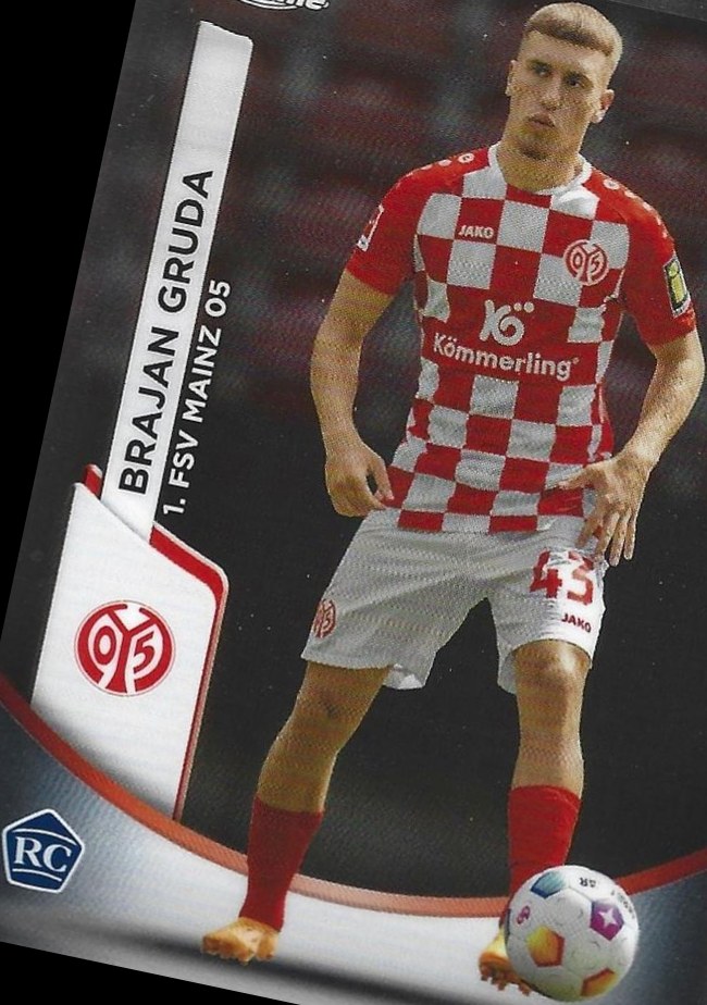 Brajan Gruda 2023 Topps Chrome Sapphire