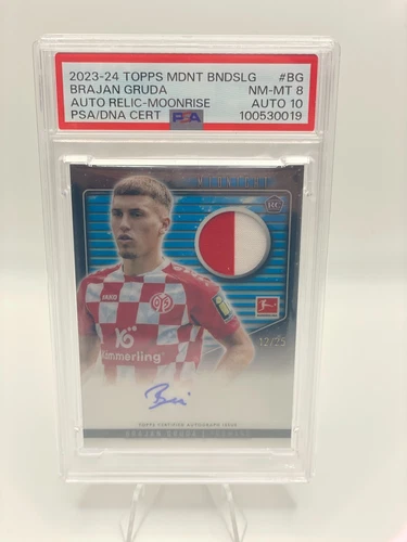Brajan Gruda 2023 Topps Midnight Bundesliga Moonrise