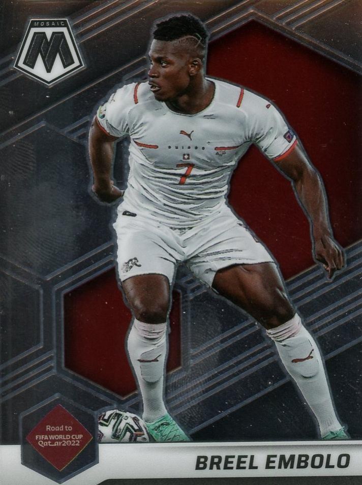 Breel Embolo 2021 Panini Mosaic Road to FIFA World Cup