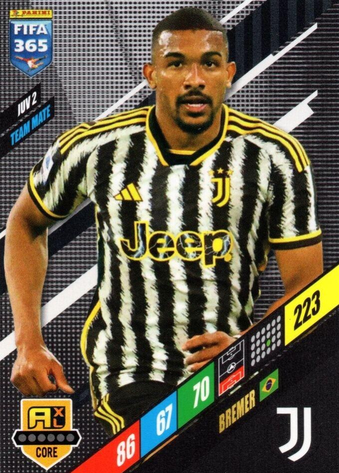 Bremer 2024 Panini Adrenalyn XL FIFA 365