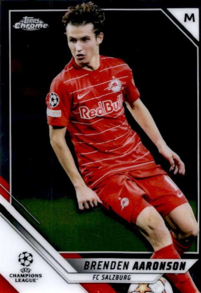Brenden Aaronson 2021 Topps Chrome UCC 97