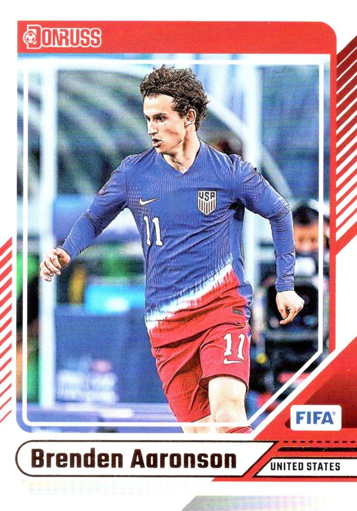 Brenden Aaronson 2024 Panini Donruss