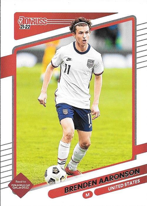 Brenden Aaronson 2021 Panini Donruss Soccer 165