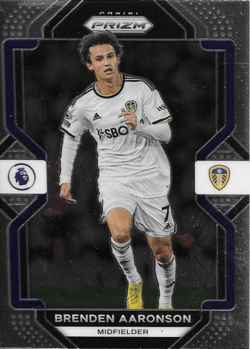 Brenden Aaronson 2022 Panini Prizm Premier League 2