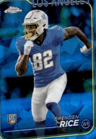 Brenden Rice 2024 Topps Chrome Sapphire