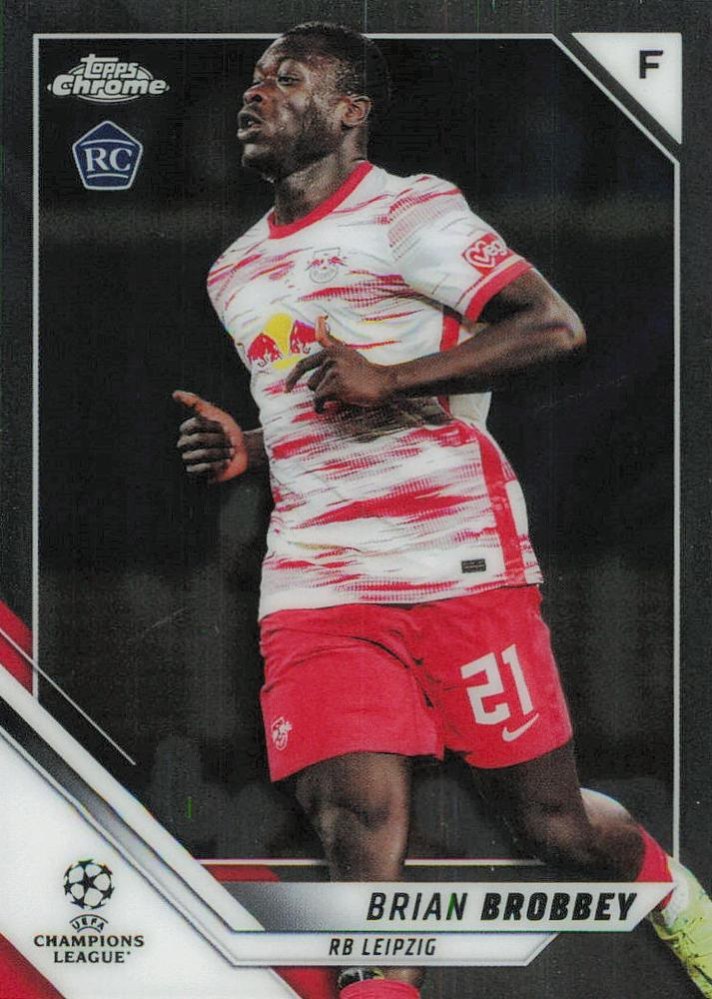 Brian Brobbey 2021 Topps Chrome UCC 105