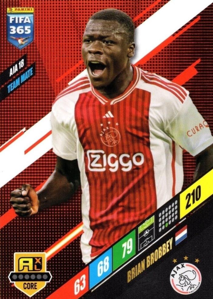 Brian Brobbey 2024 Panini Adrenalyn XL FIFA 365