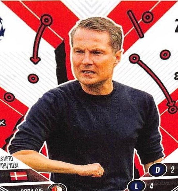 Brian Priske 2024 Topps Match Attax UEFA Club Competitions Extra
