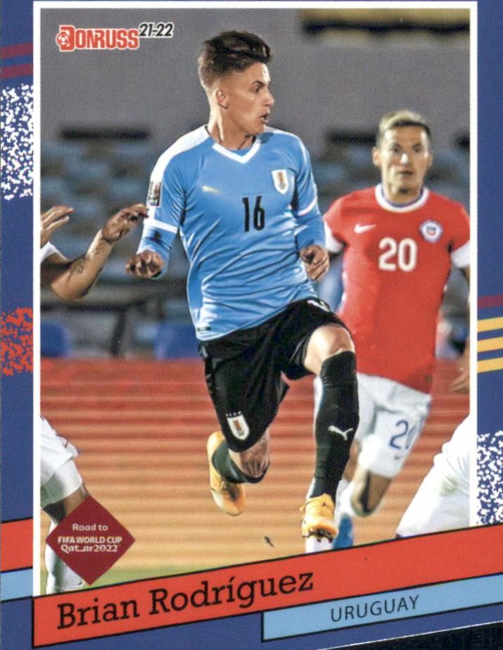 Brian Rodriguez 2021 Panini Donruss Soccer 6