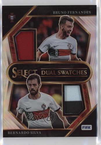 Bruno Fernandes / Bernardo Silva 2022 Panini Select FIFA /10
