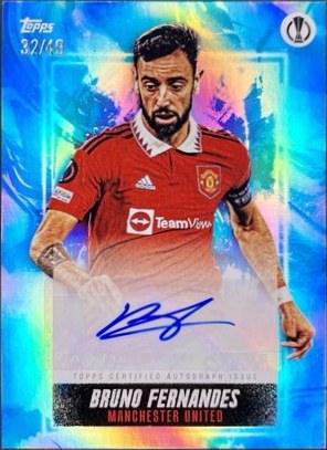 Bruno Fernandes 2023 Topps Chrome /49