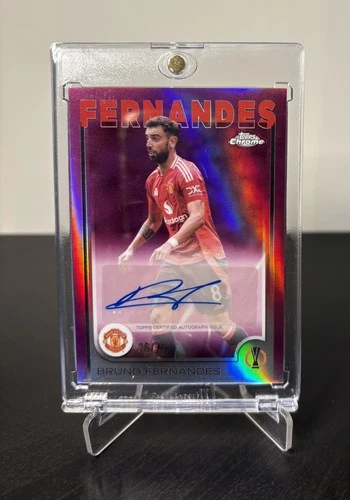 Bruno Fernandes 2025 Topps Chrome /75