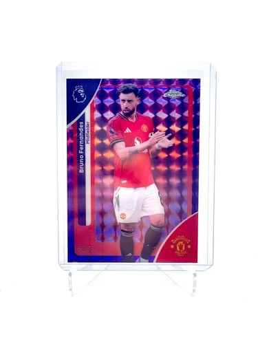 Bruno Fernandes 2025 Topps Chrome /75