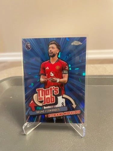 Bruno Fernandes 2026 Topps Chrome Sapphire