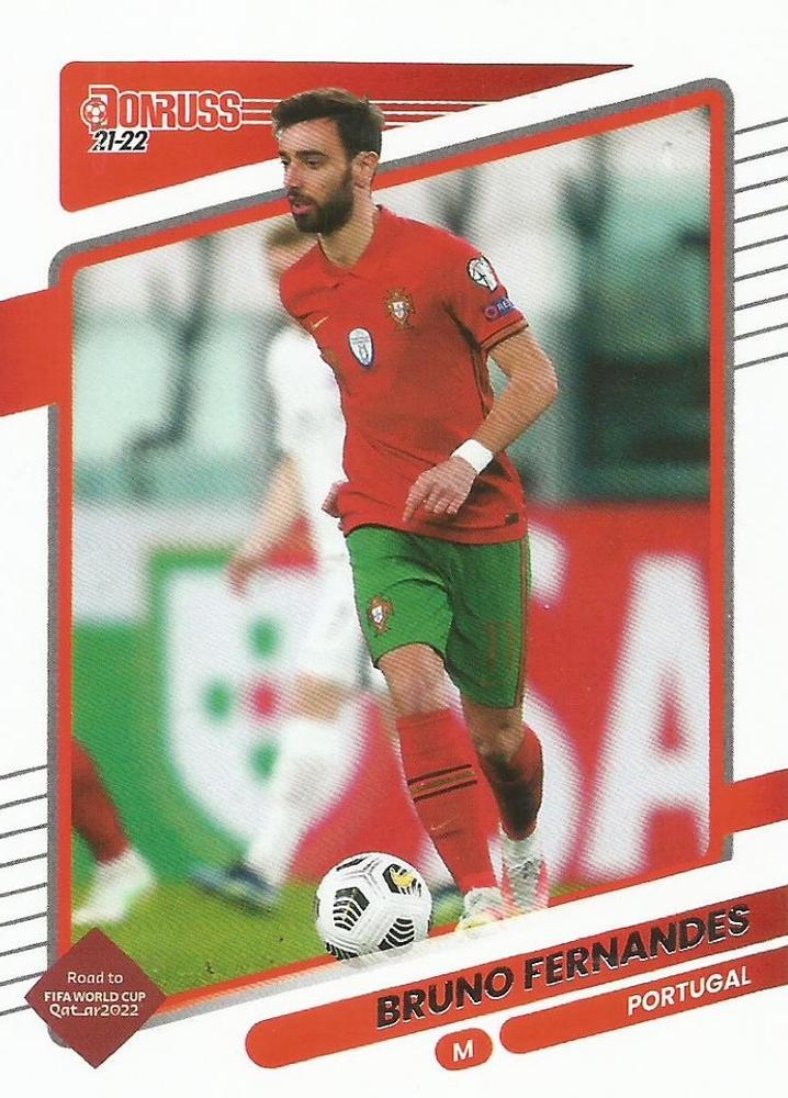 Bruno Fernandes 2021 Panini Donruss Soccer 118