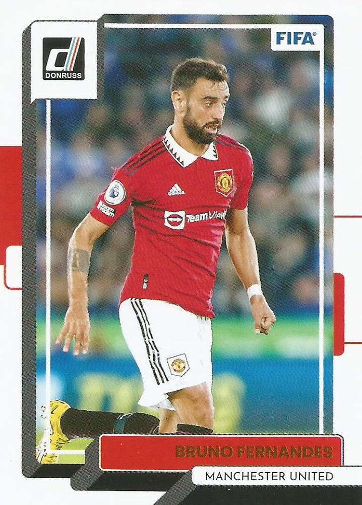 Bruno Fernandes 2022 Panini Donruss Soccer 163