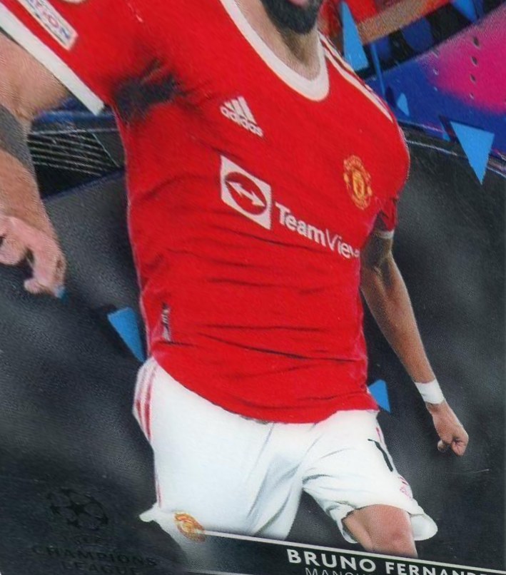 Bruno Fernandes 2021 Topps Finest UEFA 66