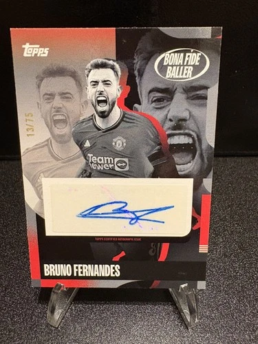 Bruno Fernandes 2024 Topps Manchester United /75