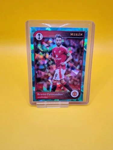 Bruno Fernandes 2025 Topps Merlin Chrome 43/75