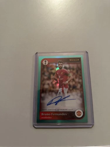 Bruno Fernandes 2024 Topps Merlin Chrome /75