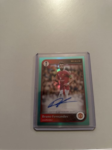 Bruno Fernandes 2024 Topps Merlin Chrome /75