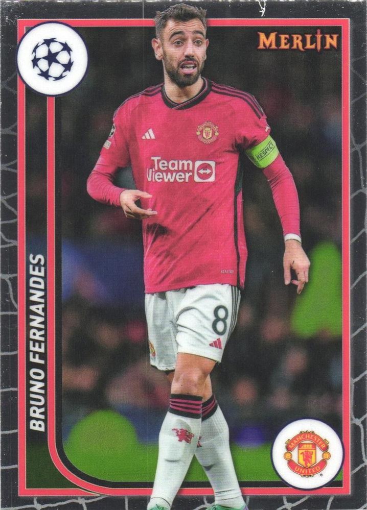Bruno Fernandes 2023 Topps Merlin UEFA Club Competitions