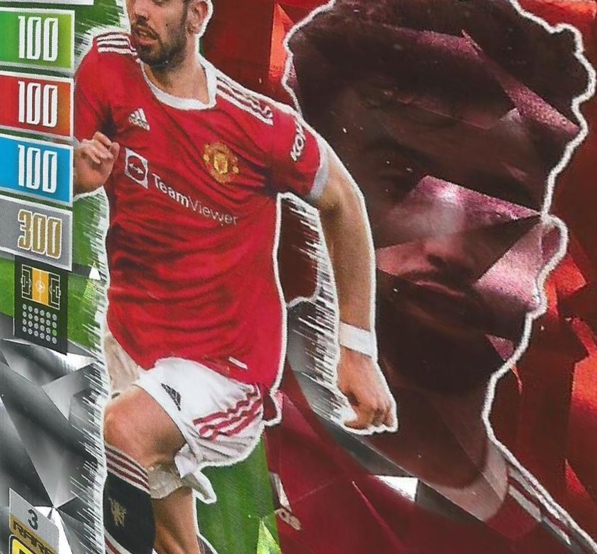 Bruno Fernandes 2022 Panini Adrenalyn XL FIFA 365