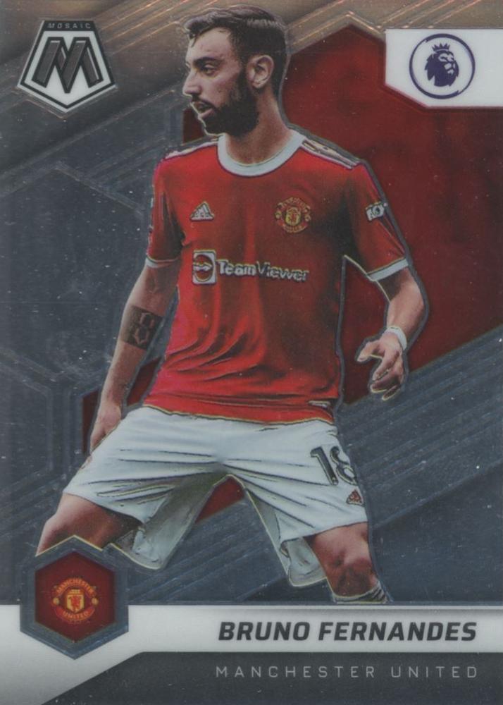 Bruno Fernandes 2021 Panini Mosaic Premier League