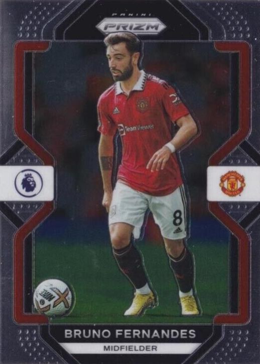 Bruno Fernandes 2022 Panini Prizm Premier League 6