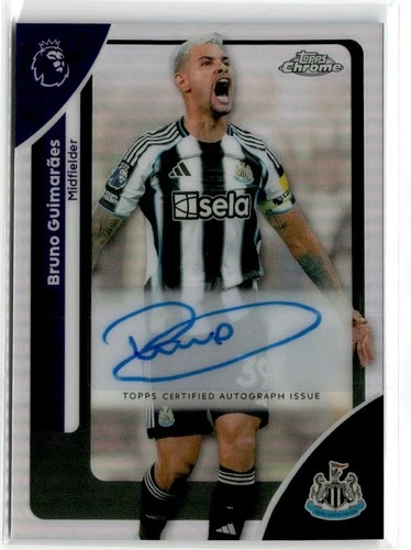 Bruno Guimaraes 2026 Topps Cromo Premier League Refractor