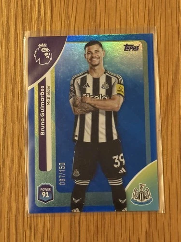 Bruno Guimaraes 2026 Topps Premier League Numbered Parallel /150