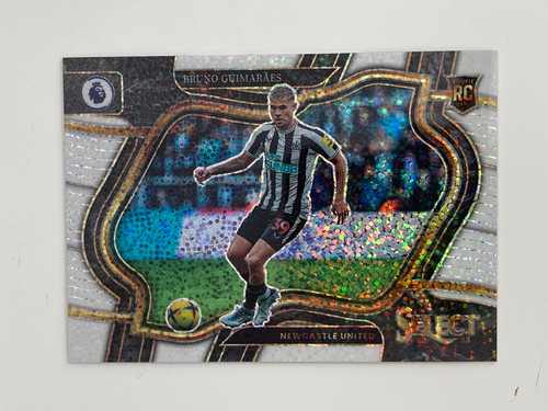 Bruno Guimaraes 2022 Panini Select White Sparkle