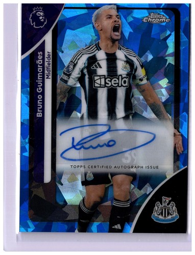 Bruno Guimarães 2025 Topps Chrome Sapphire