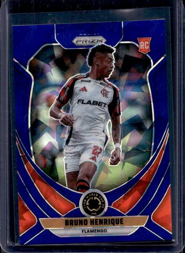 Bruno Henrique 2025 Panini Prizm Blue Ice /175
