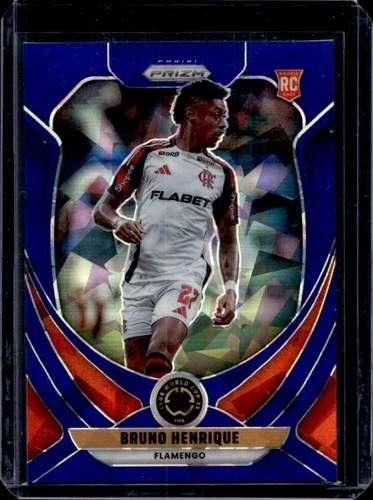 Bruno Henrique 2025 Panini Prizm Copa Mundial de Clubes de la FIFA Blue Ice /175