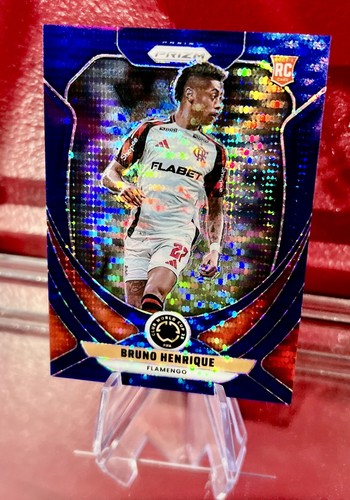 Bruno Henrique 2025 Panini Prizm FIFA Club World Cup Blue Pulsar /275