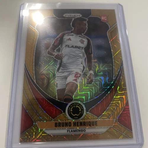 Bruno Henrique 2025 Panini Prizm Gold /25