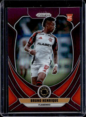 Bruno Henrique 2025 Panini Prizm Purple /125