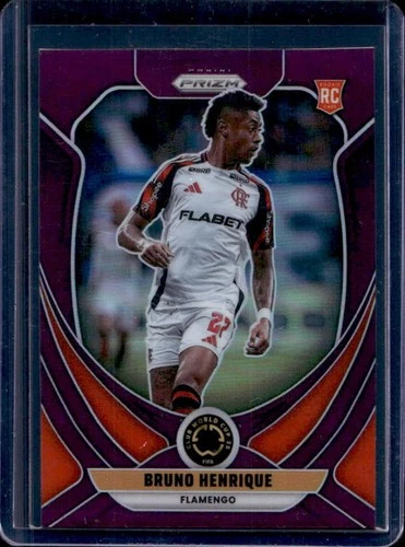 Bruno Henrique 2025 Panini Prizm Purple /125