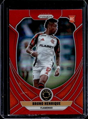 Bruno Henrique 2025 Panini Prizm Rosso /199