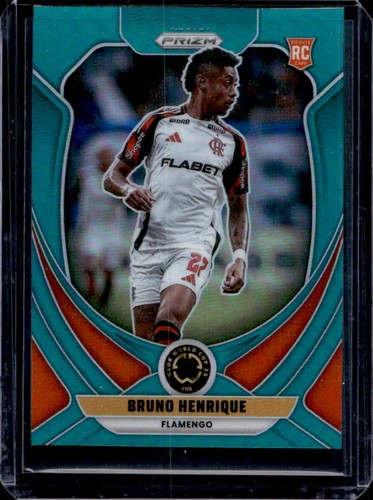 Bruno Henrique 2025 Panini Prizm Teal /99