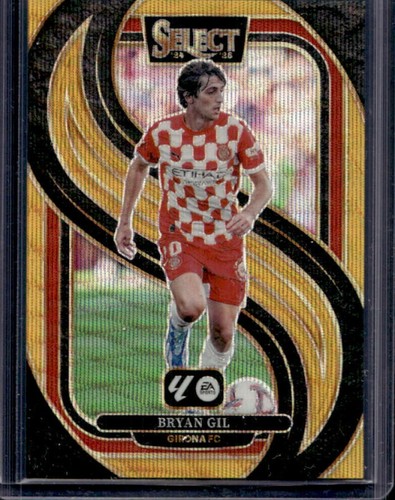 Bryan Gil 2024 Panini Select Gold Wave Prizm /10