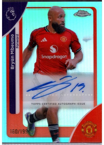 Bryan Mbeumo 2025 Topps Chrome /199